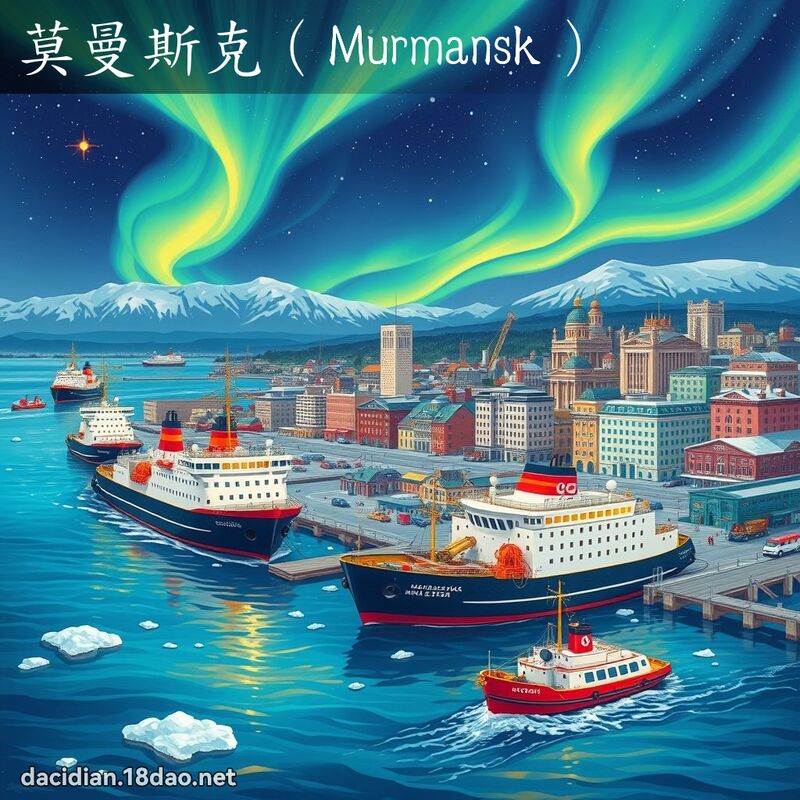 莫曼斯克（Murmansk） - 國語大辭典配圖