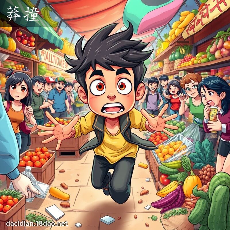 莽撞 - 国语大辞典配图