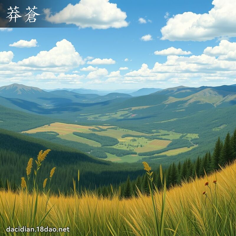 莽蒼 - 國語大辭典配圖
