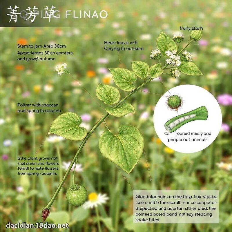 菁芳草 - 國語大辭典配圖