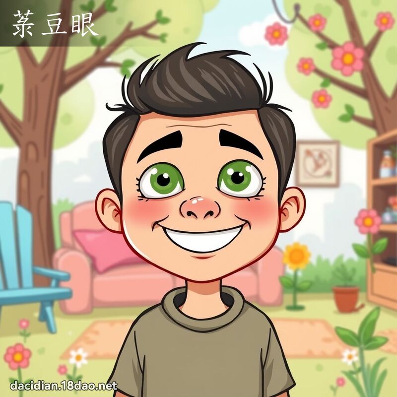 菉豆眼 - 國語大辭典配圖