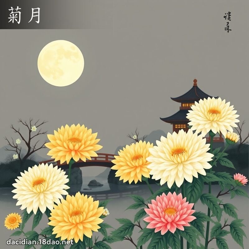 菊月 - 国语大辞典配图