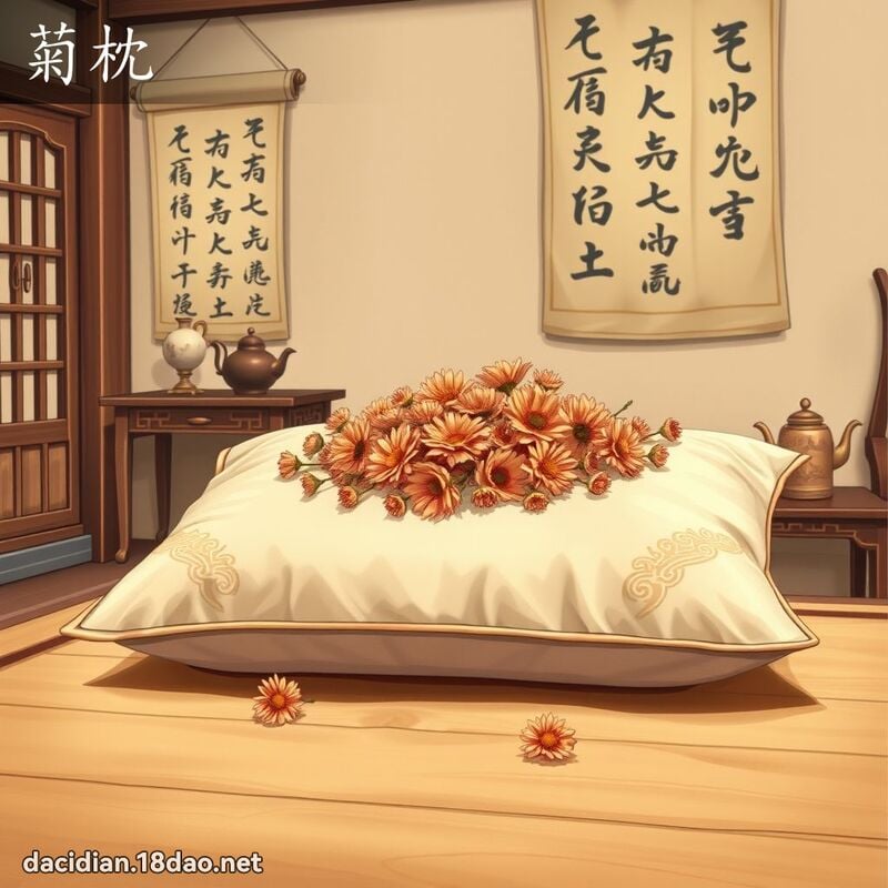 菊枕 - 國語大辭典配圖