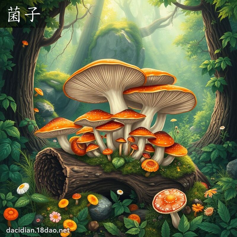 菌子 - 国语大辞典配图