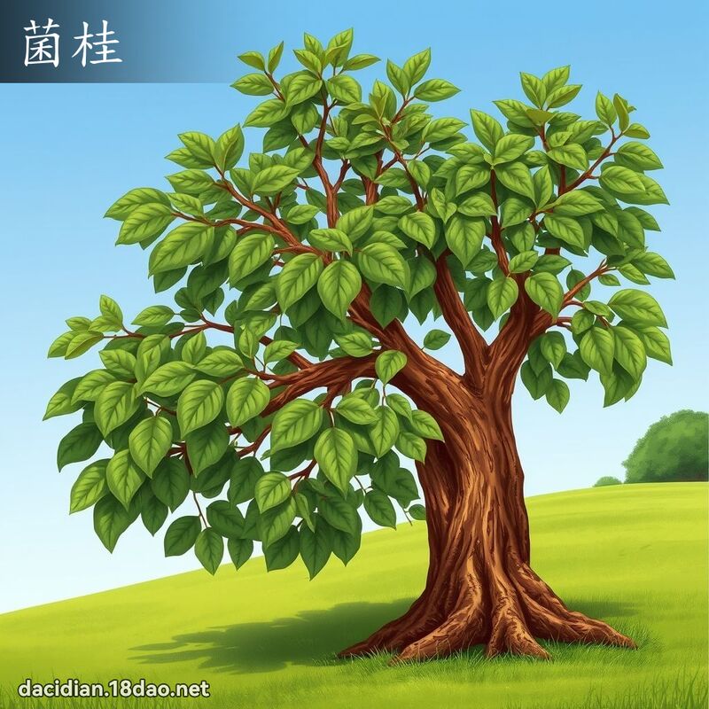 菌桂 - 國語大辭典配圖