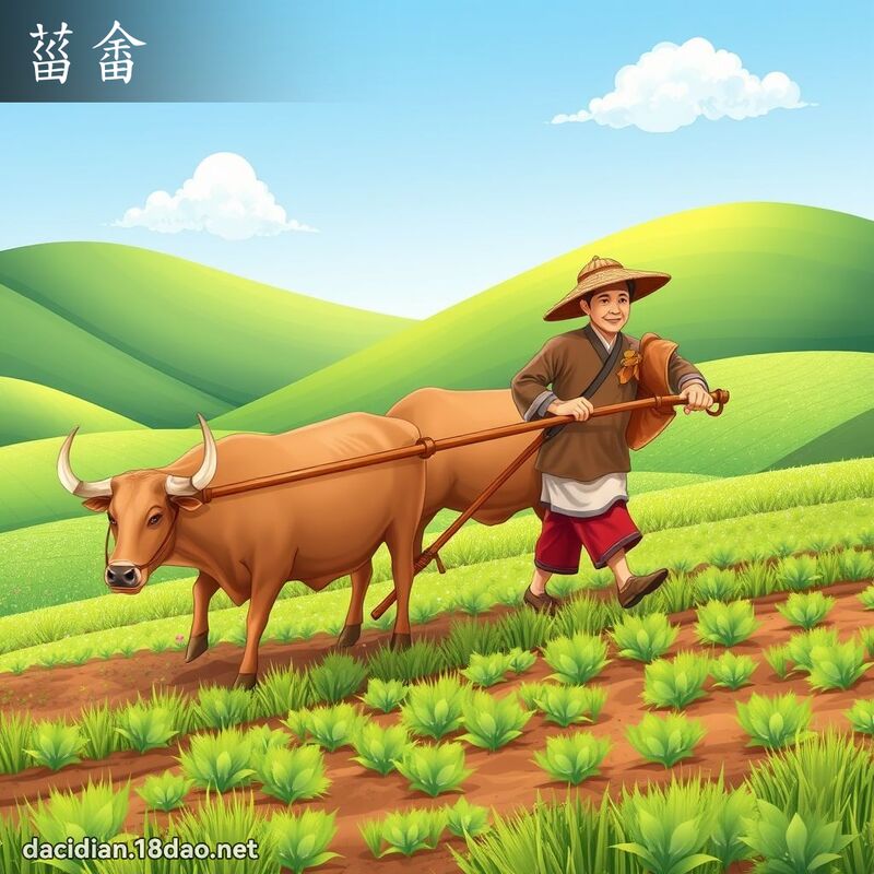 菑畬 - 国语大辞典配图