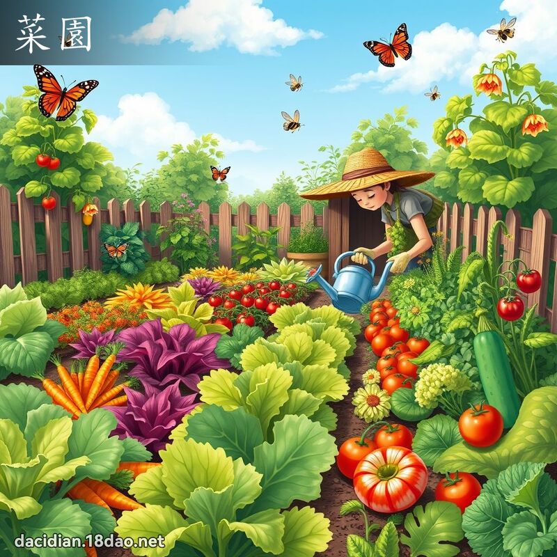 菜園 - 國語大辭典配圖