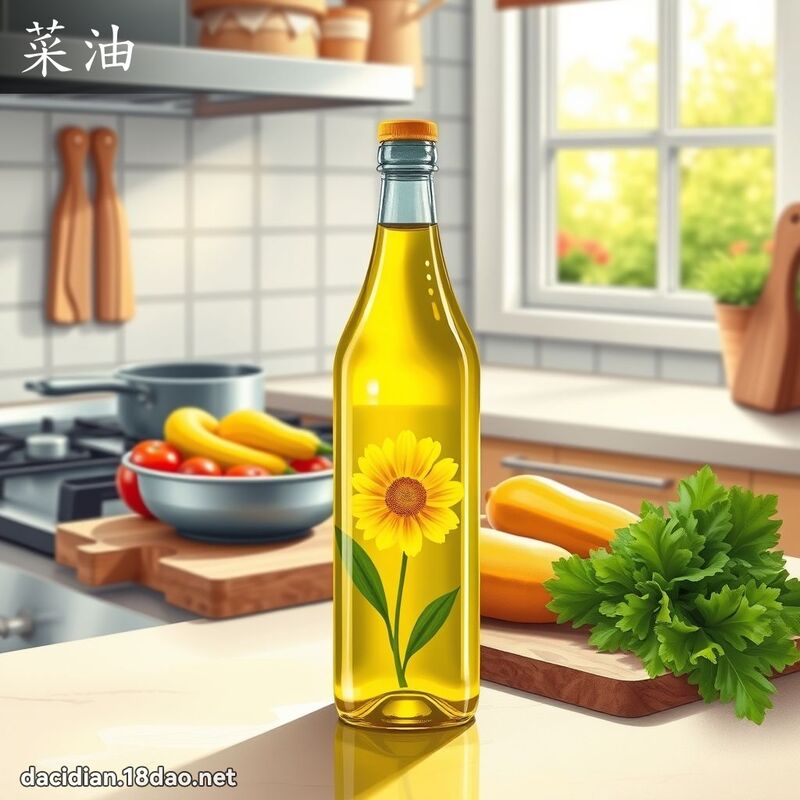 菜油 - 国语大辞典配图