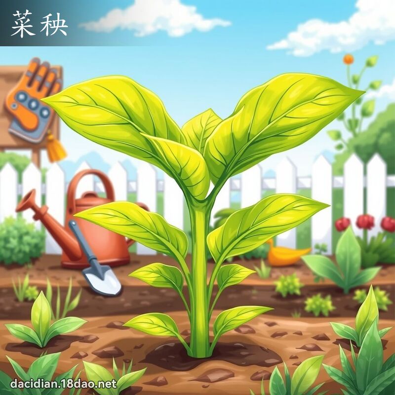 菜秧 - 國語大辭典配圖