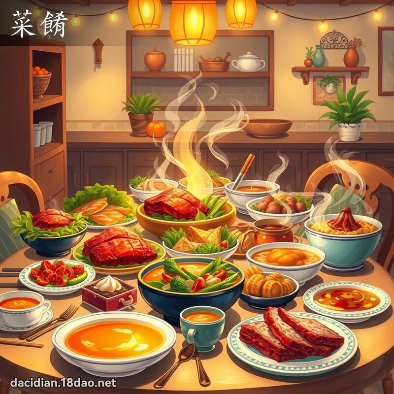 菜餚 - 国语大辞典配图