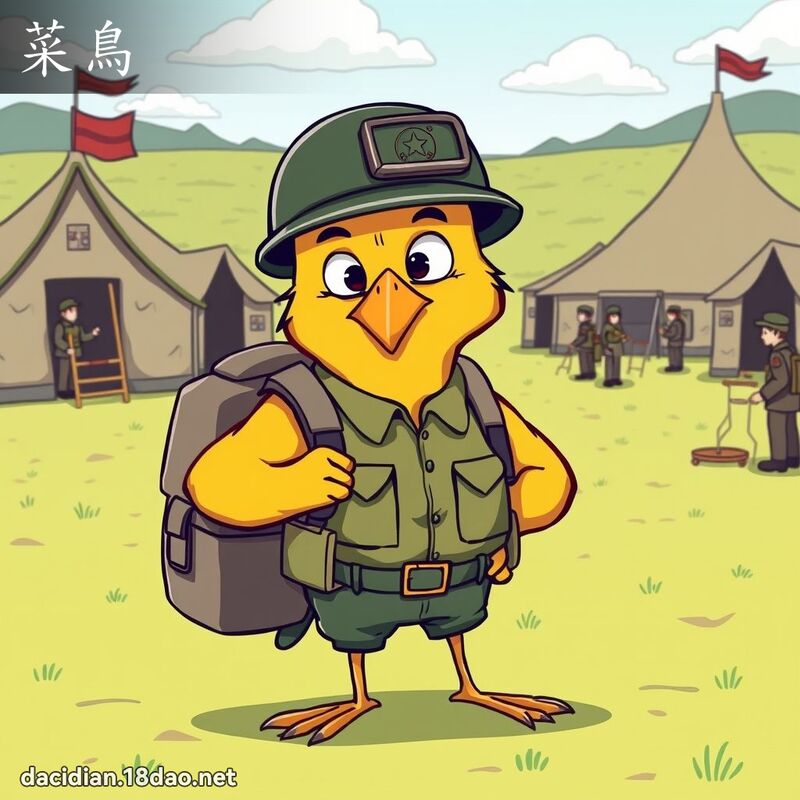 菜鸟 - 国语大辞典配图