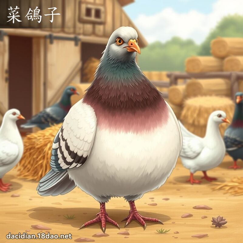 菜鴿子 - 國語大辭典配圖
