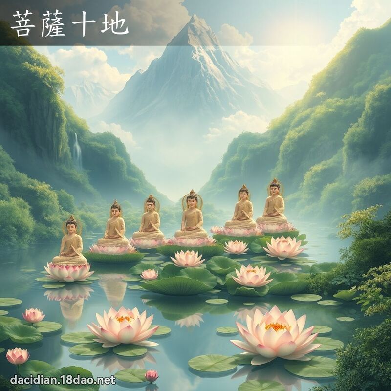 菩薩十地 - 國語大辭典配圖