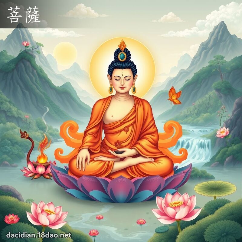 菩萨 - 国语大辞典配图