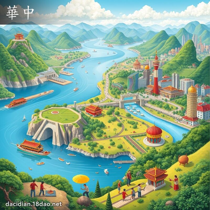 華中 - 國語大辭典配圖