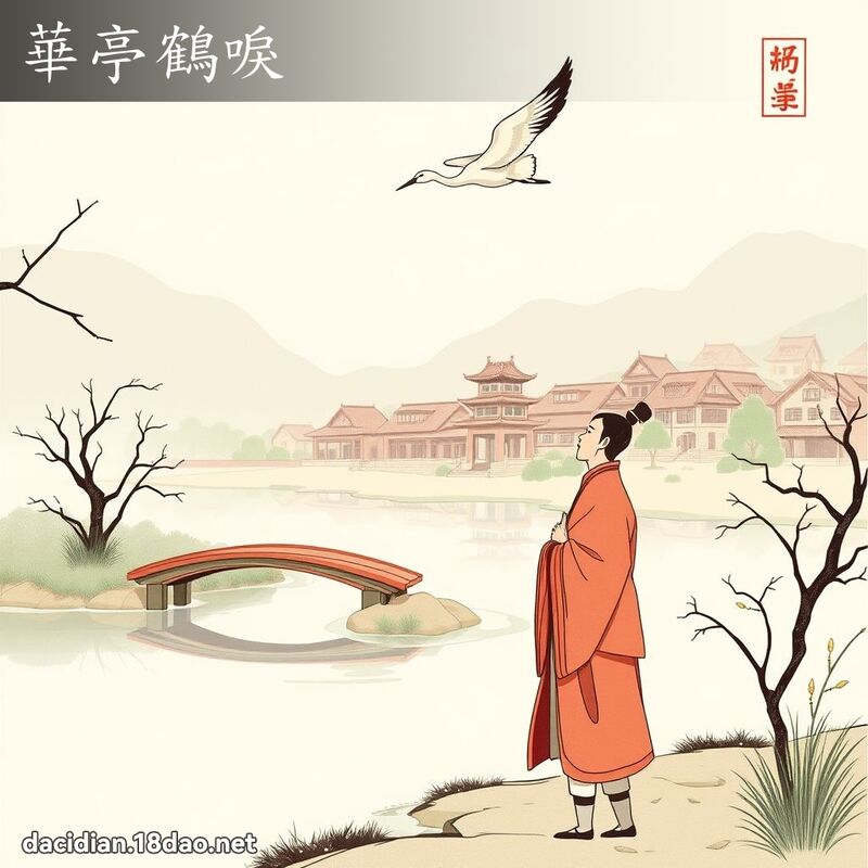华亭鹤唳 - 国语大辞典配图