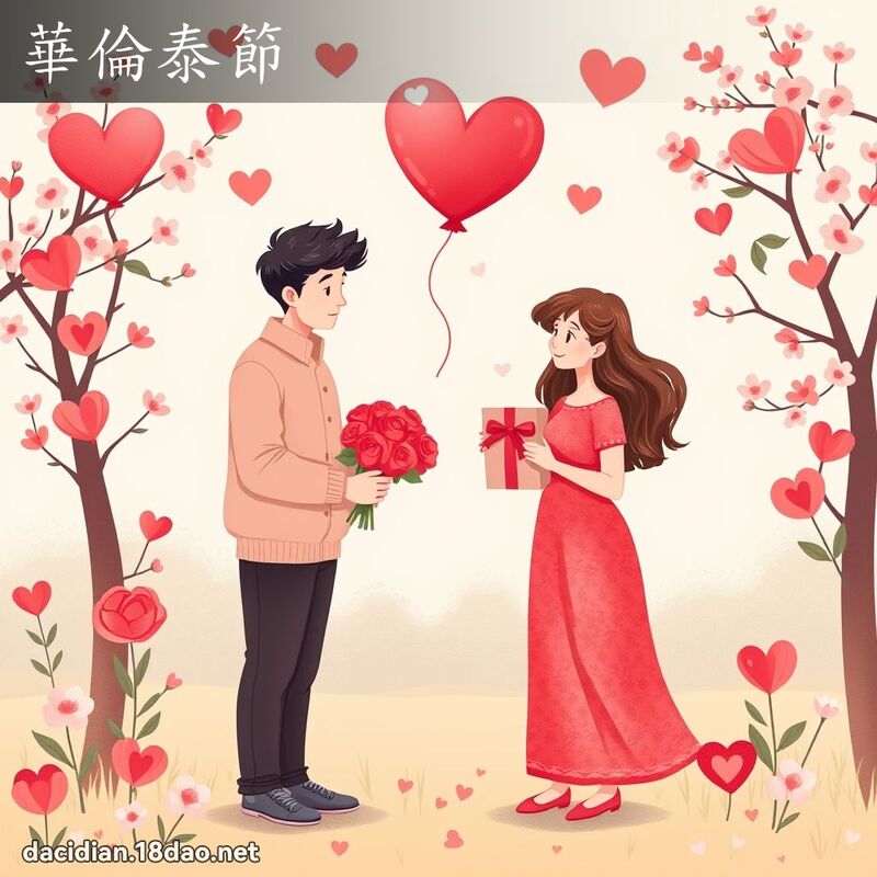 华伦泰节 - 国语大辞典配图