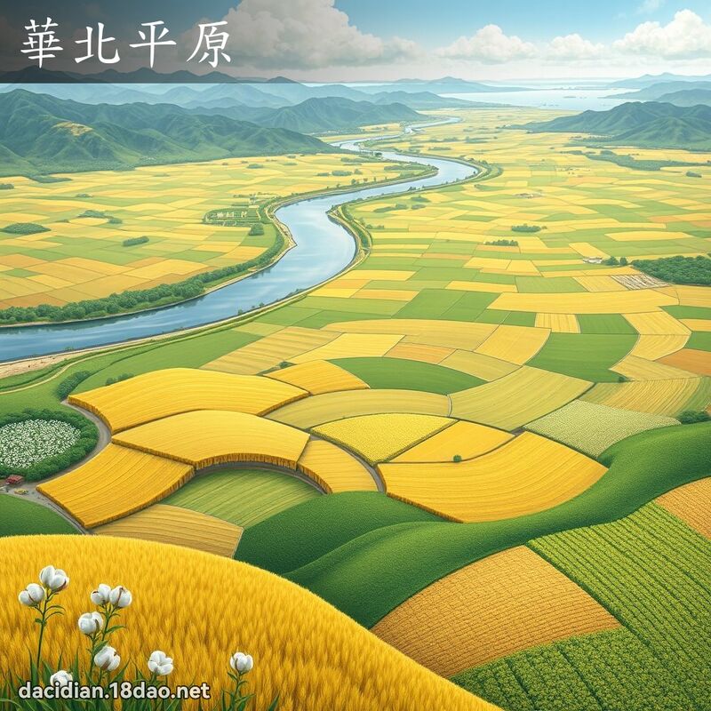 華北平原 - 國語大辭典配圖