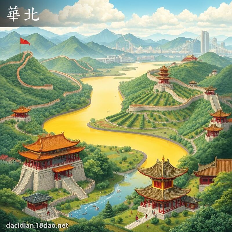 華北 - 國語大辭典配圖