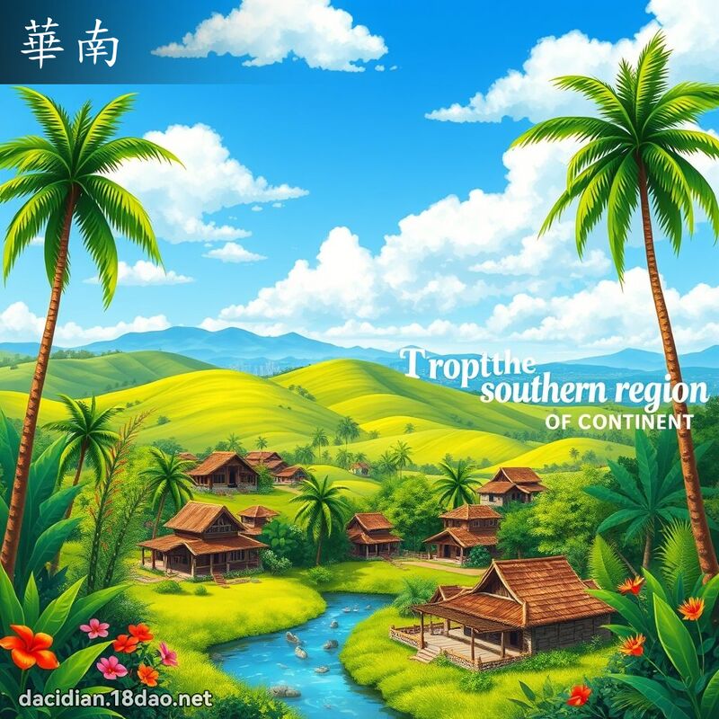 華南 - 國語大辭典配圖