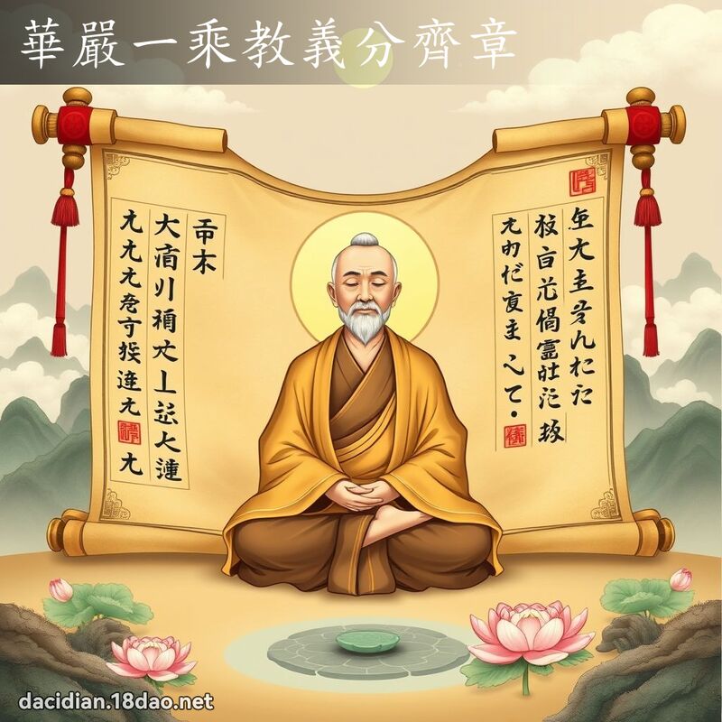 華嚴一乘教義分齊章 - 國語大辭典配圖