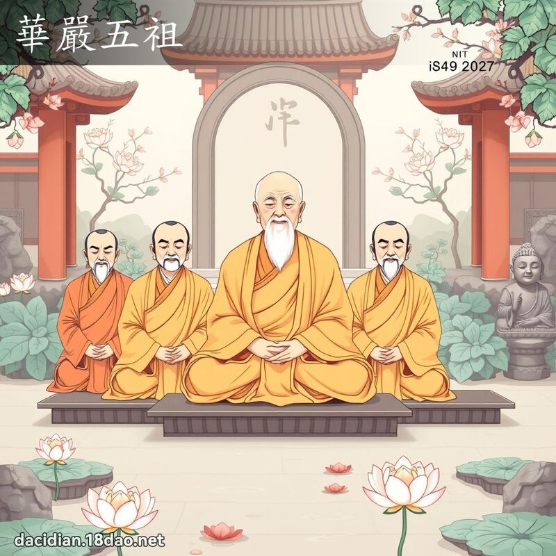 華嚴五祖 - 國語大辭典配圖