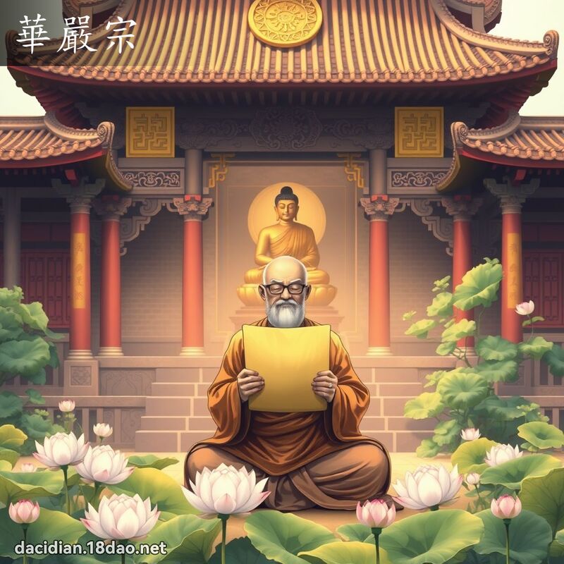 華嚴宗 - 國語大辭典配圖