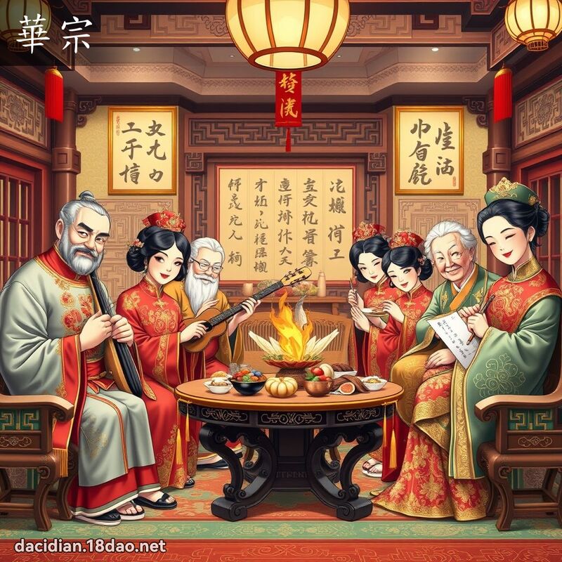 華宗 - 國語大辭典配圖