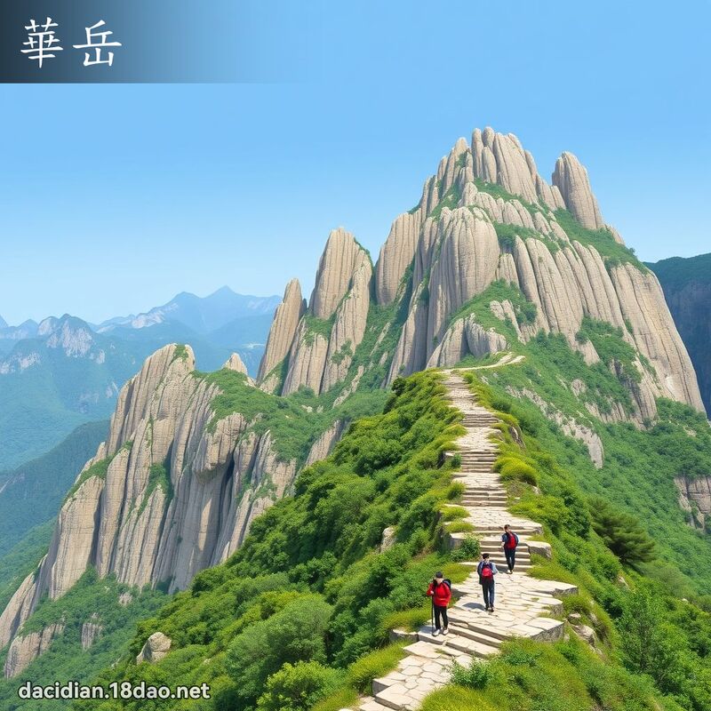 华岳 - 国语大辞典配图