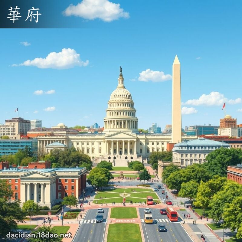 华府 - 国语大辞典配图