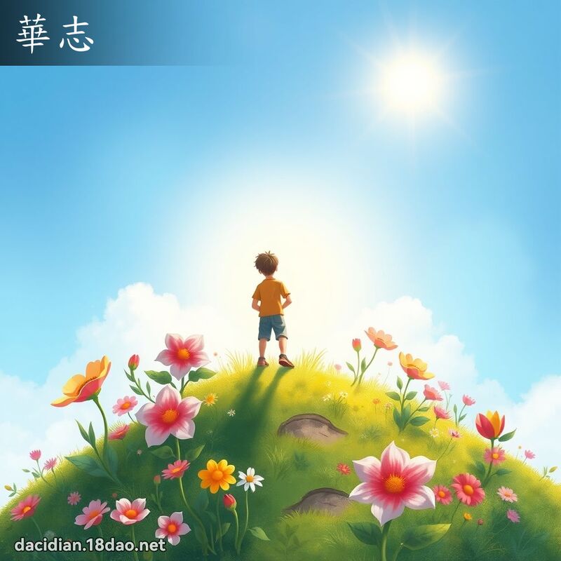 華志 - 國語大辭典配圖