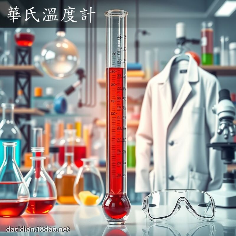 華氏溫度計 - 國語大辭典配圖