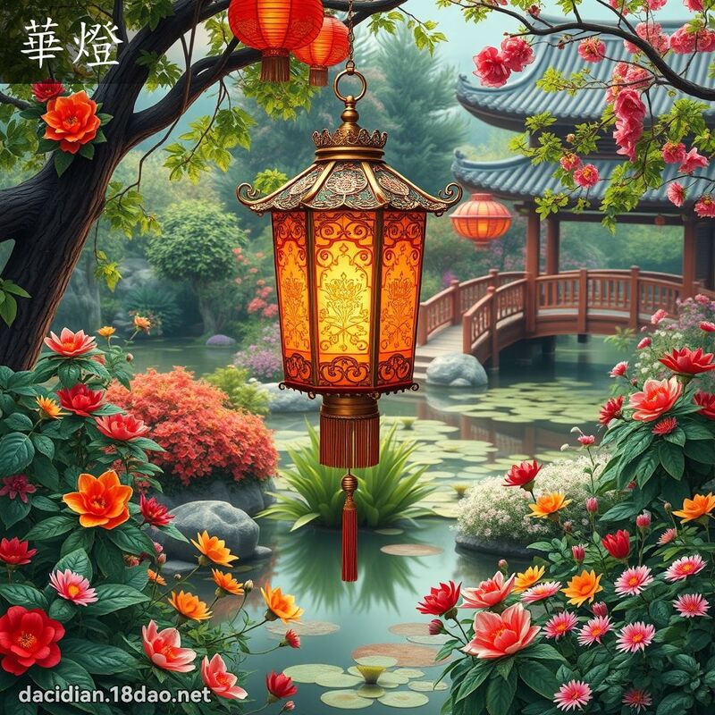華燈 - 國語大辭典配圖