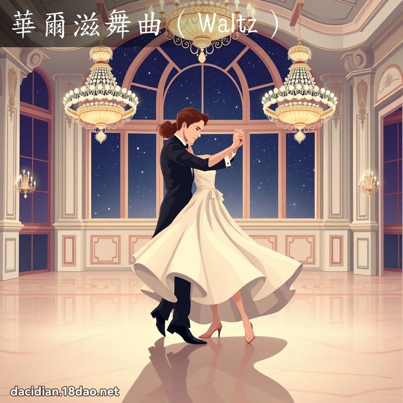 華爾滋舞曲（Waltz） - 國語大辭典配圖