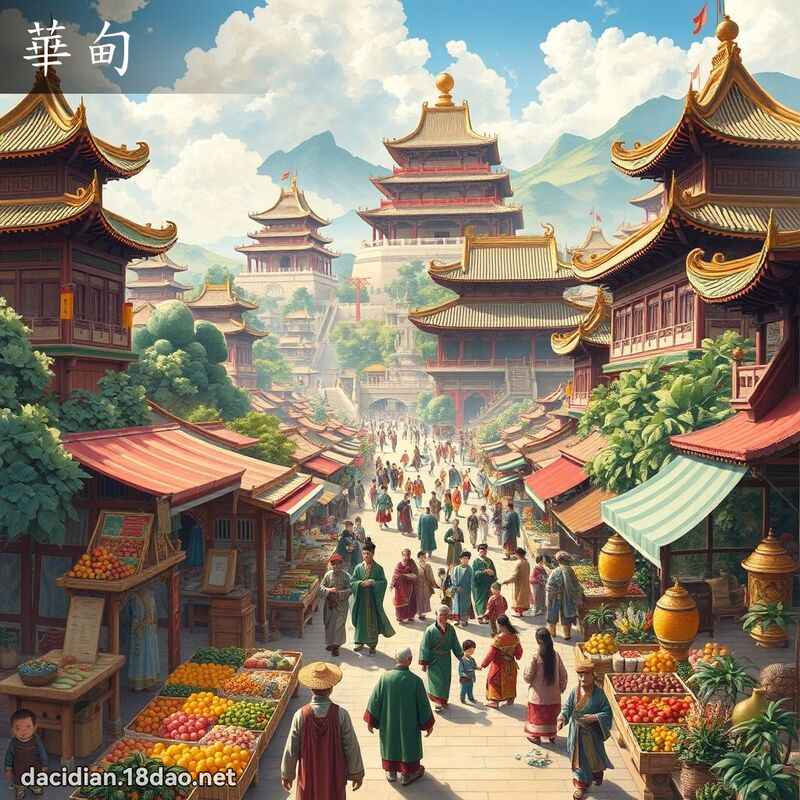 華甸 - 國語大辭典配圖