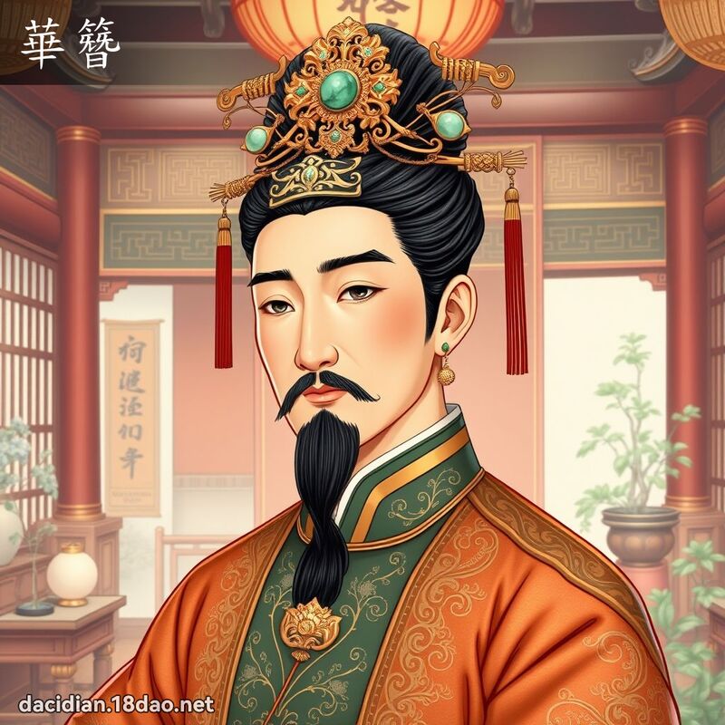 華簪 - 國語大辭典配圖