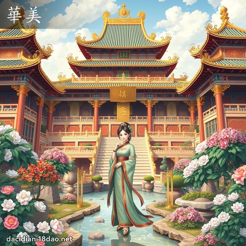 华美 - 国语大辞典配图