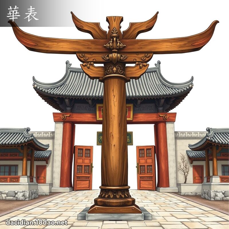 華表 - 國語大辭典配圖