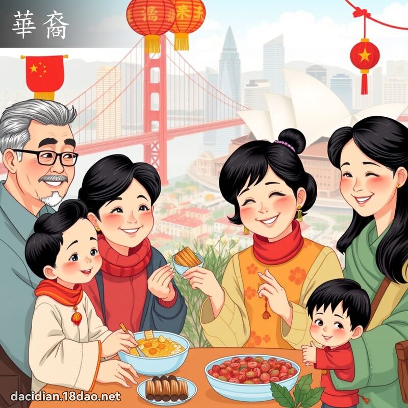 華裔 - 國語大辭典配圖
