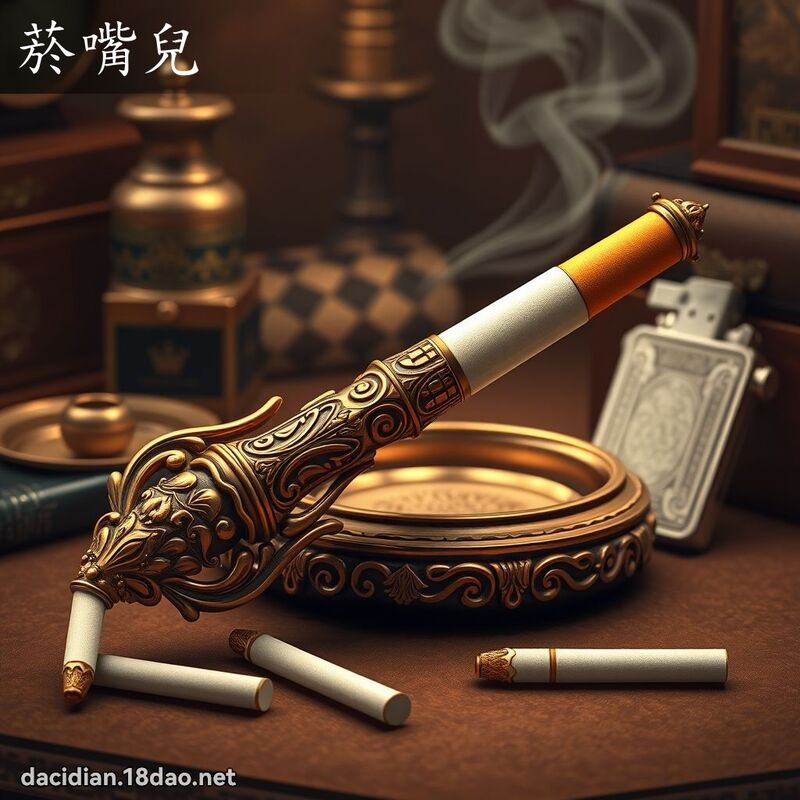 菸嘴兒 - 國語大辭典配圖