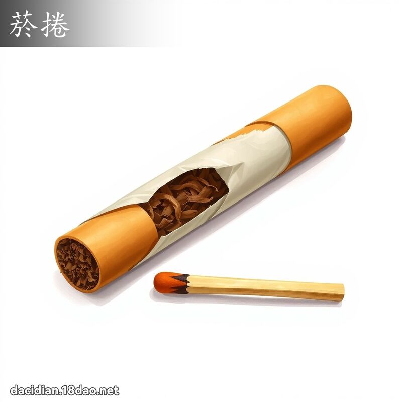 菸捲 - 國語大辭典配圖