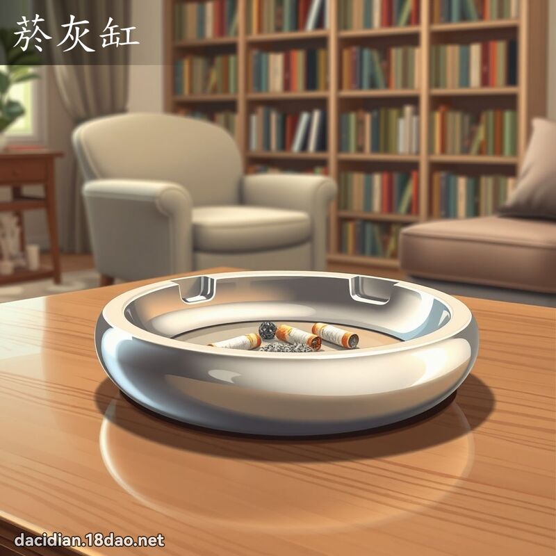 菸灰缸 - 國語大辭典配圖