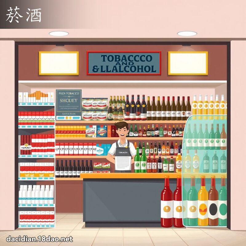 菸酒 - 國語大辭典配圖