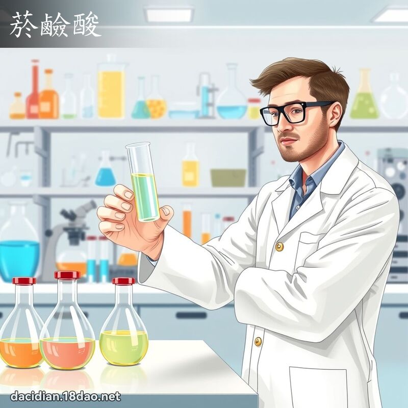 菸硷酸 - 国语大辞典配图