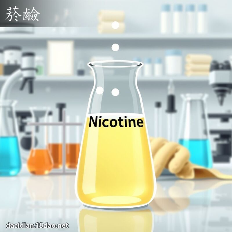 菸硷 - 国语大辞典配图