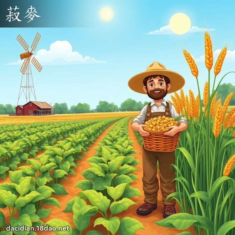 菽麦 - 国语大辞典配图