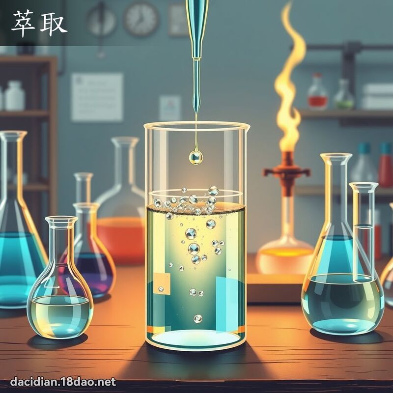 萃取 - 国语大辞典配图