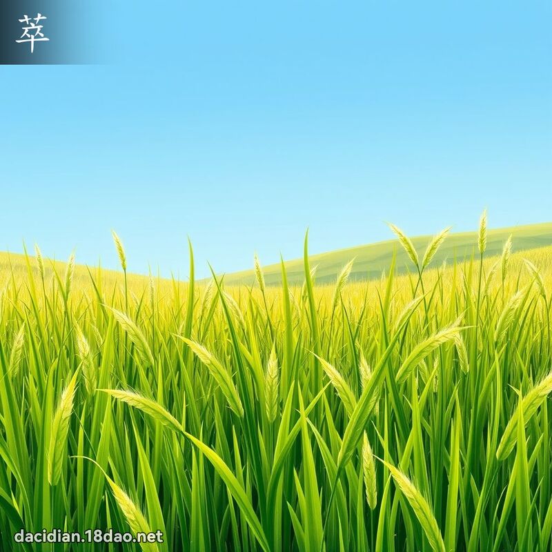 萃 - 国语大辞典配图