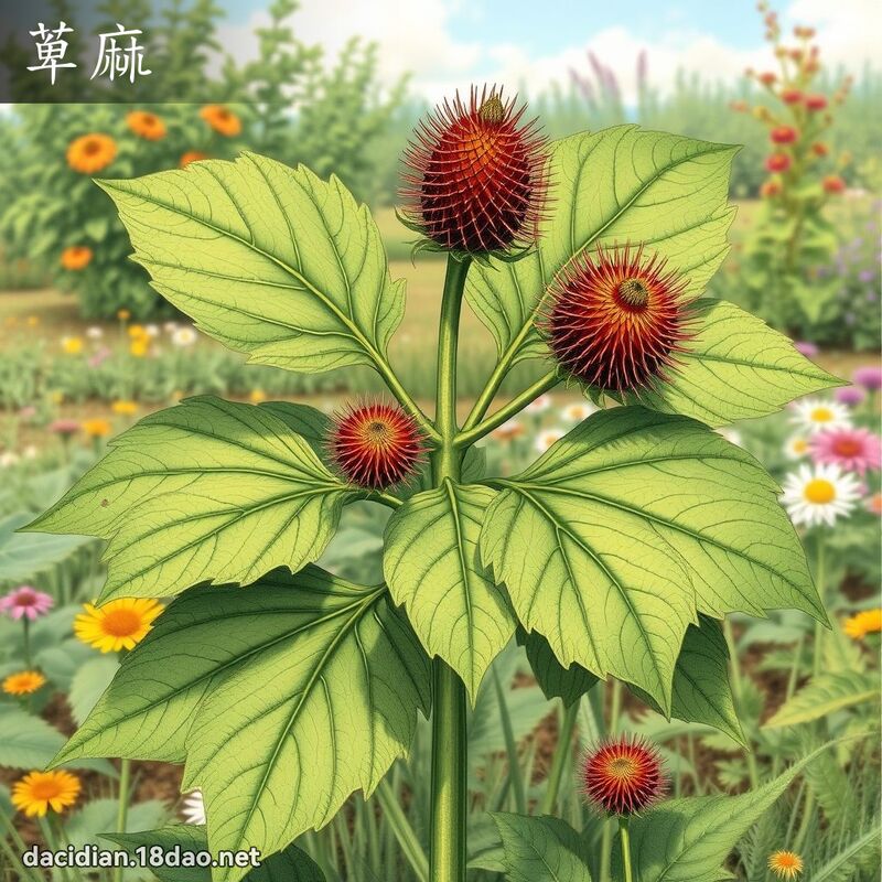 萆麻 - 國語大辭典配圖
