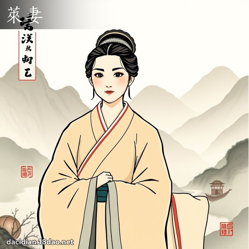莱妻 - 国语大辞典配图